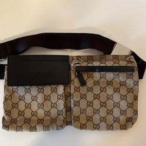 Gucci GG monogram belt bag - Authentic